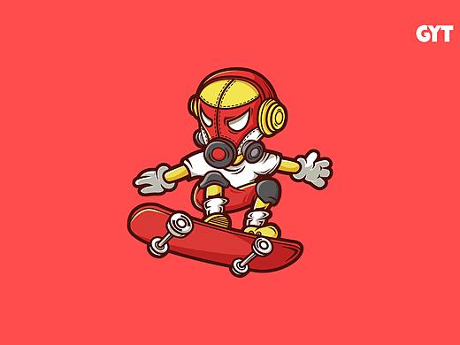 矢量插画卡通人物系列练习