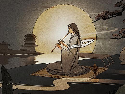 网易云音乐《国风极乐大典》H5动画广告