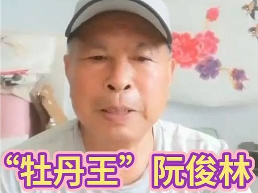 金奖书画家阮俊林（河南商丘）国画牡丹