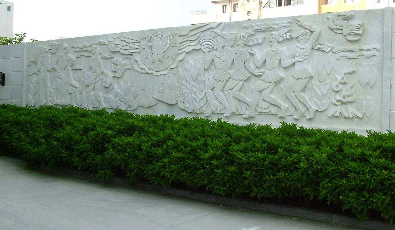 花岗岩浮雕墙设计制作