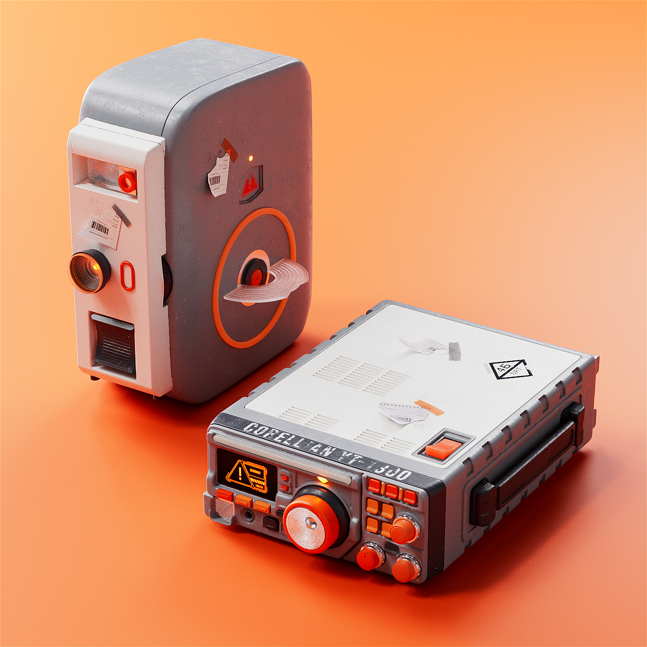 一组C4D三维脏旧质感产品渲染（图ZMzA4MDg1OTgw） - 产品 - 站酷设计师话梅肥兔原创素材 - 站酷ZCOOL