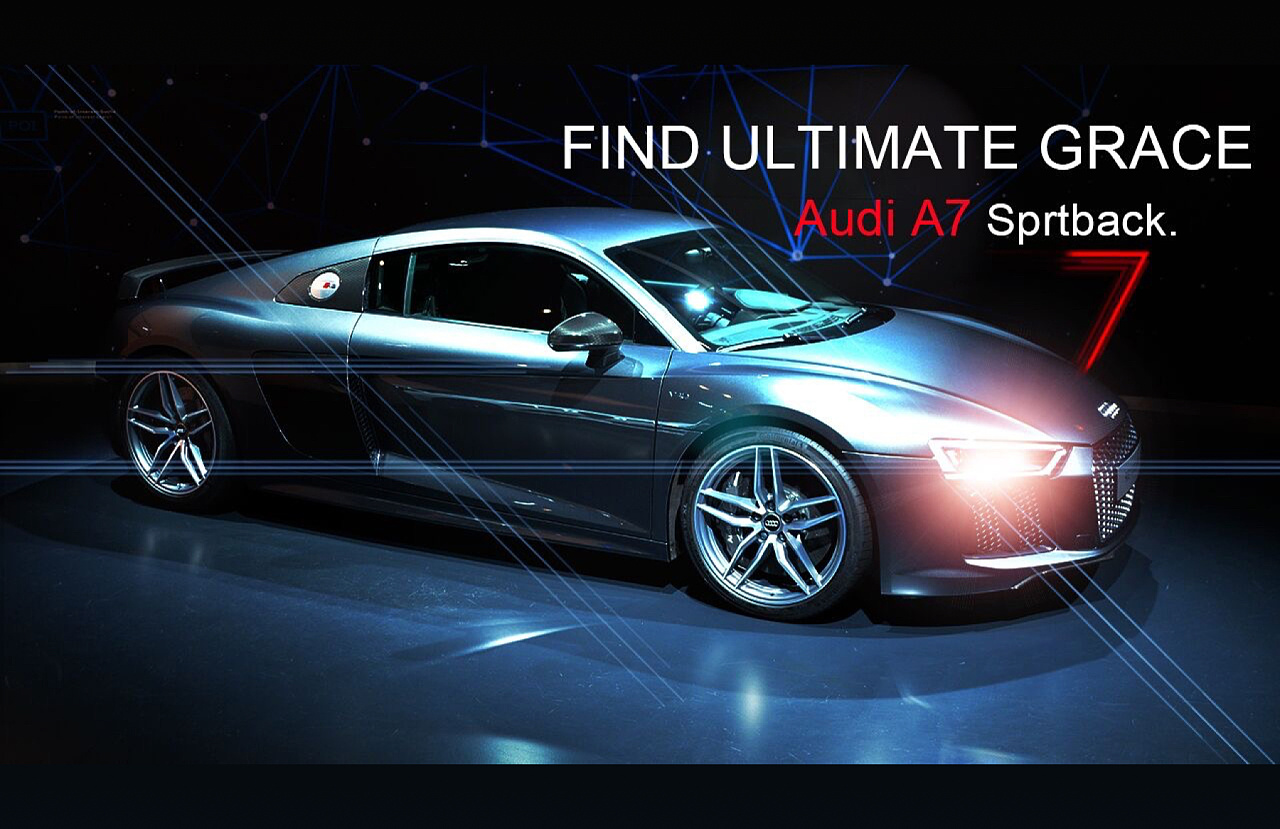 如期而至奥迪a7