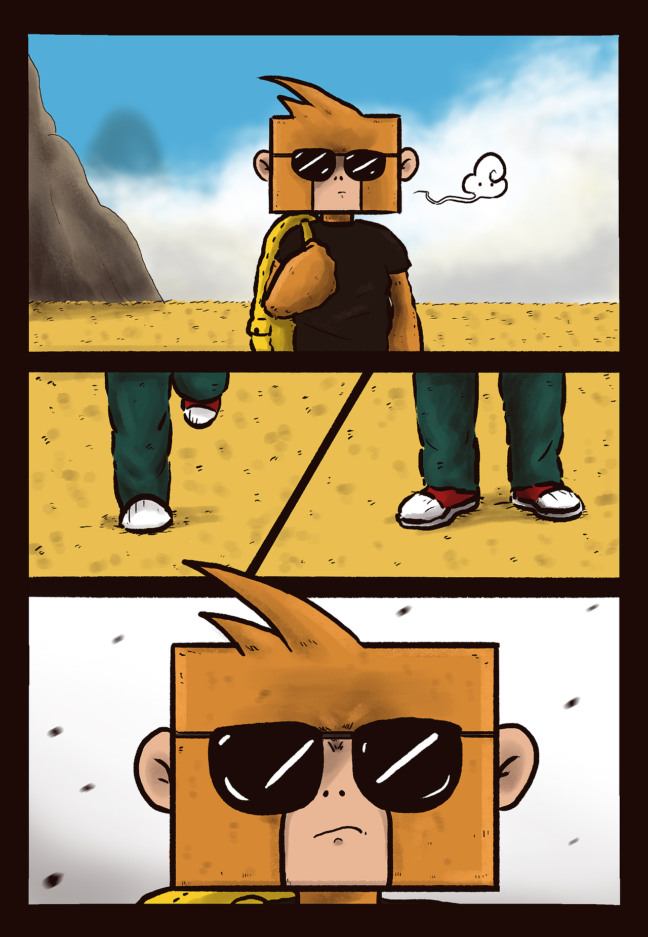 悟空传|动漫|中/长篇漫画|梁原凯_原创作品-站酷zcool