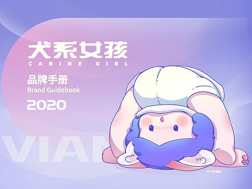 犬系女孩Vian2020品牌介绍及VI设计