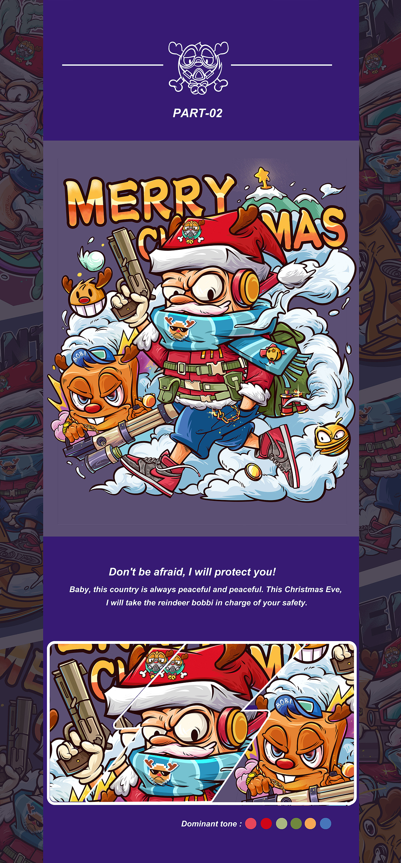 Merry Christmas~！（图ZMTAwMTgxODIw） - 商业插画 - 站酷设计师隋伟康原创素材 - 站酷ZCOOL