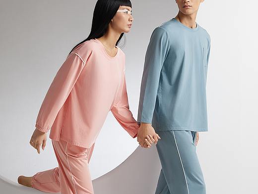 家居服kv拍摄 睡衣棚拍大片 逛逛衣拍摄 有棵树kv大片