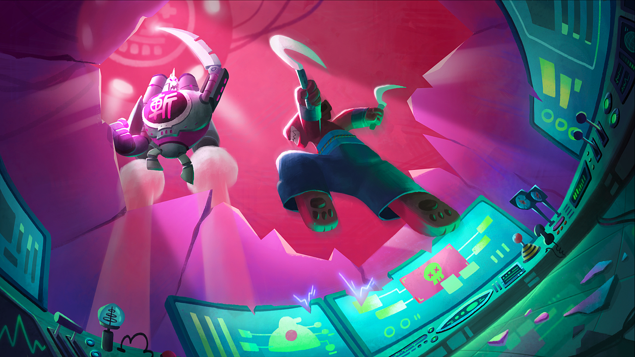 风帧（KIFRAME）X 泰尚文化《鸡飞狗跳》（图ZMjMyMjExMzQw） - 动画片 - 站酷设计师KiframeStudio原创素材 - 站酷ZCOOL