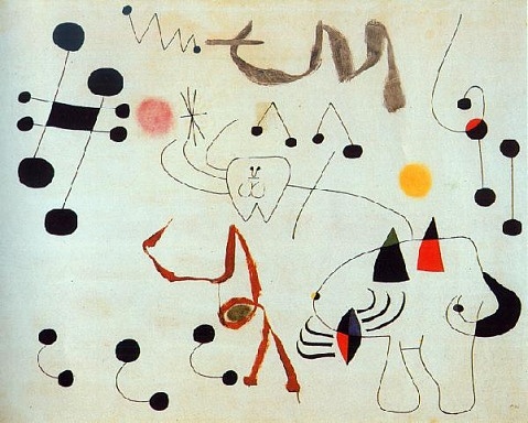 米罗-西班牙-超现实主义画家（图ZMTcxMjI0NTc2） - 商业插画 - 站酷设计师张先宗原创素材 - 站酷ZCOOL