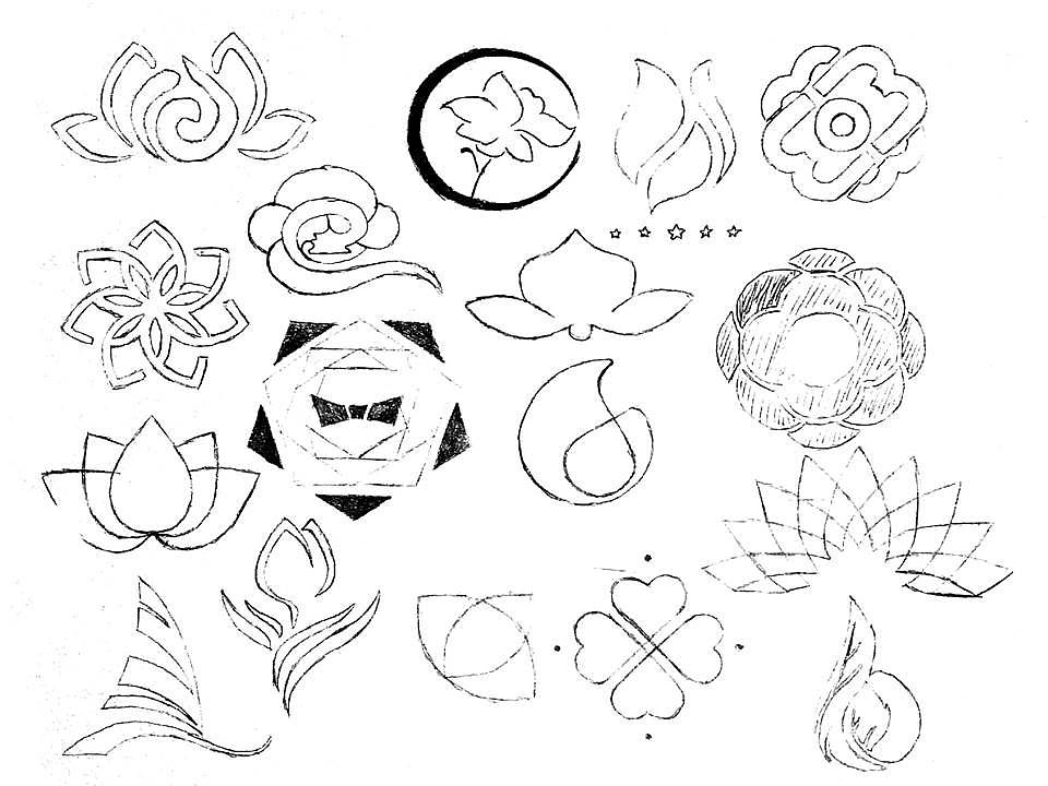 第十四届全国学生运动会标志设计(过程)