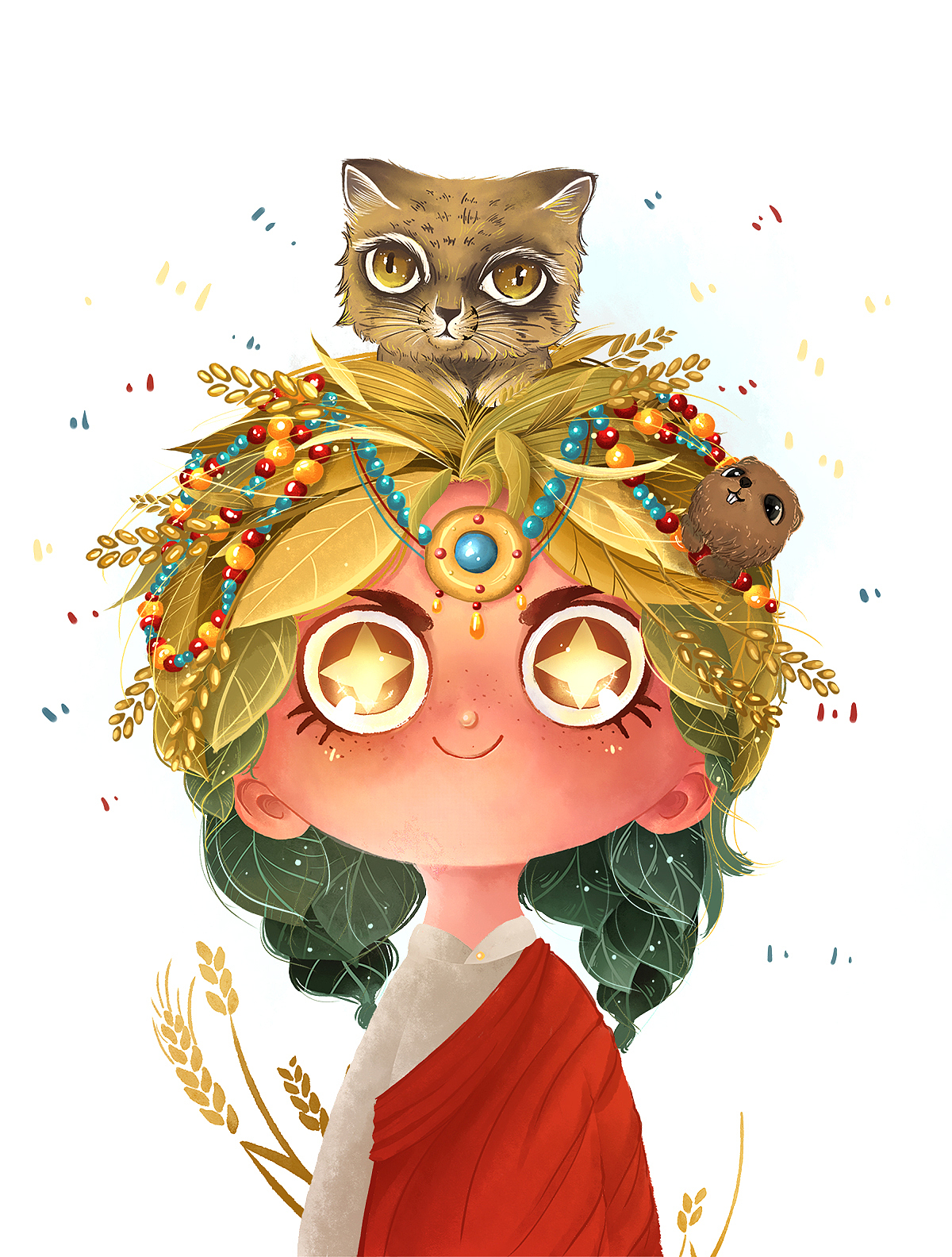 插画包装（图ZMTM3NDIwNjky） - 商业插画 - 站酷设计师这是画画的狸原创素材 - 站酷ZCOOL