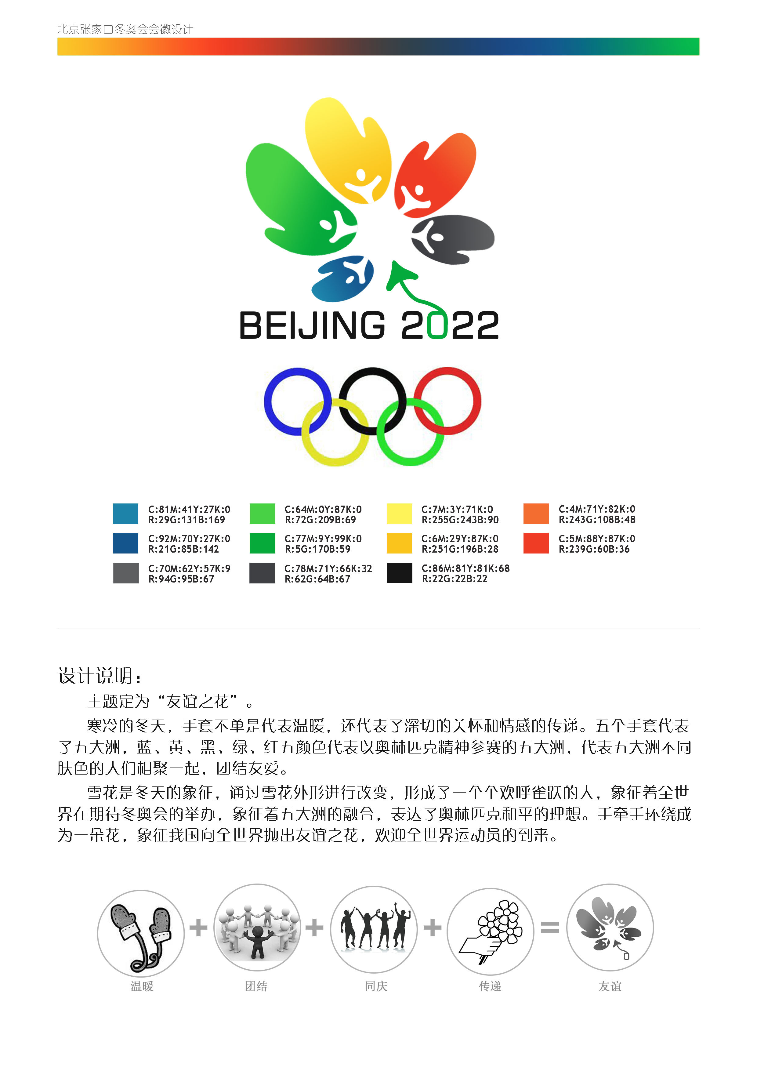 北京张家口冬奥会标志设计