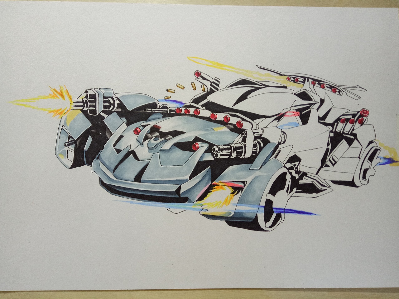 马克笔横炮|纯艺术|绘画|mzgmzg_原创作品-站酷zcool