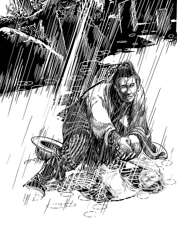 连环画插图杂志报纸插图(二）（图ZNjE1OTU1MzY=） - 商业插画 - 站酷设计师杨越绘画原创素材 - 站酷ZCOOL