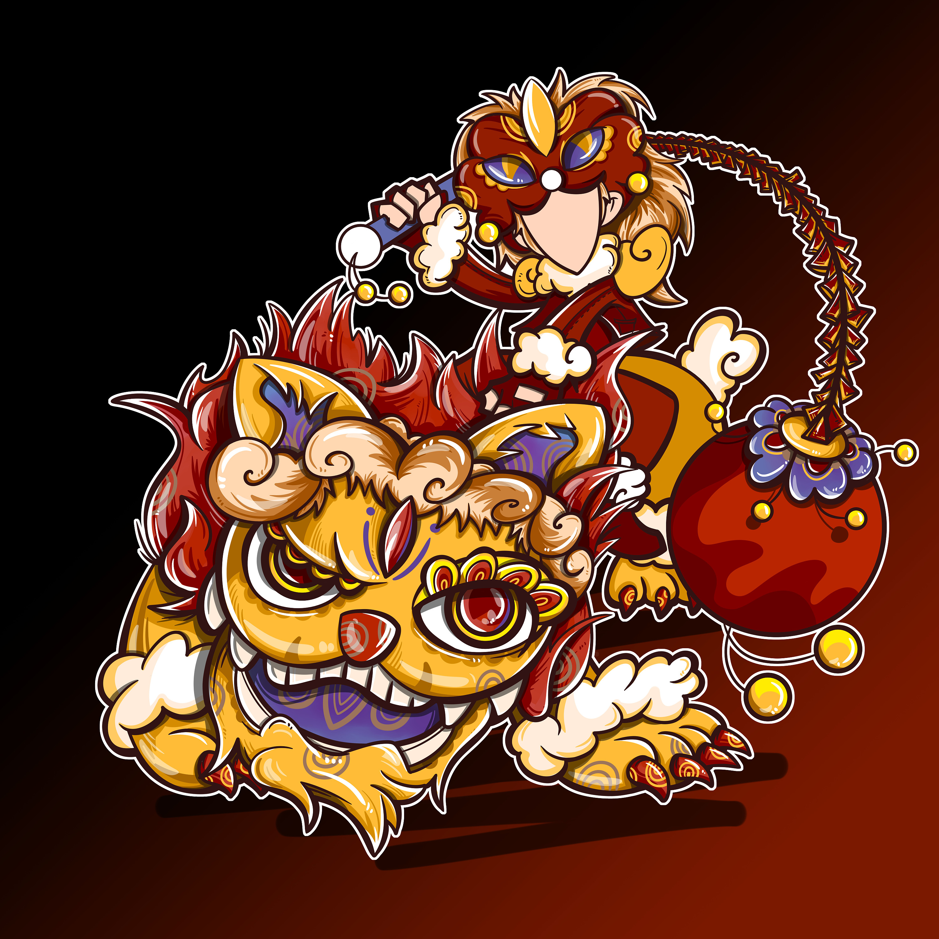 祥瑞金狮——瑟庄妮