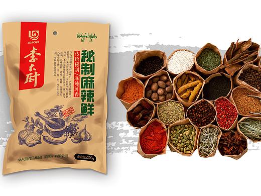 麻辣、调味品、包装设计