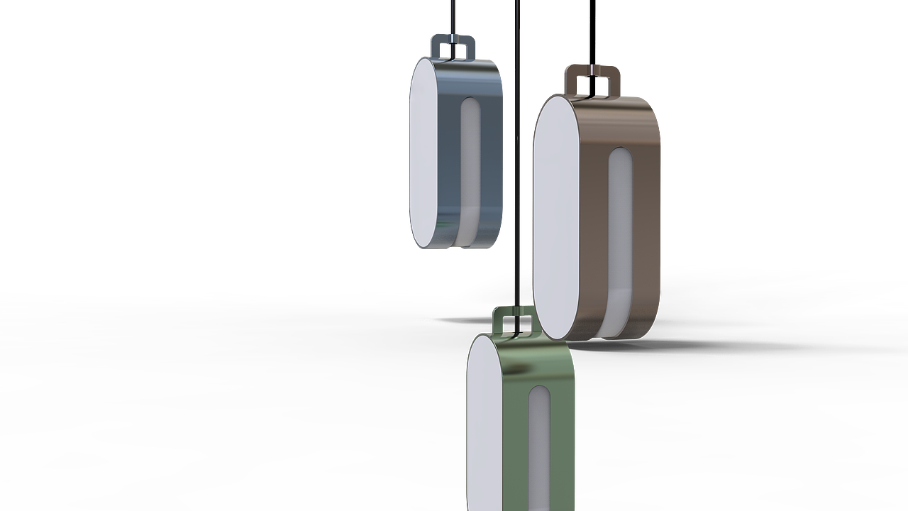 简约几何灯具造型设计|工业/产品|其他工业/产品|佰斯凯_原创作品