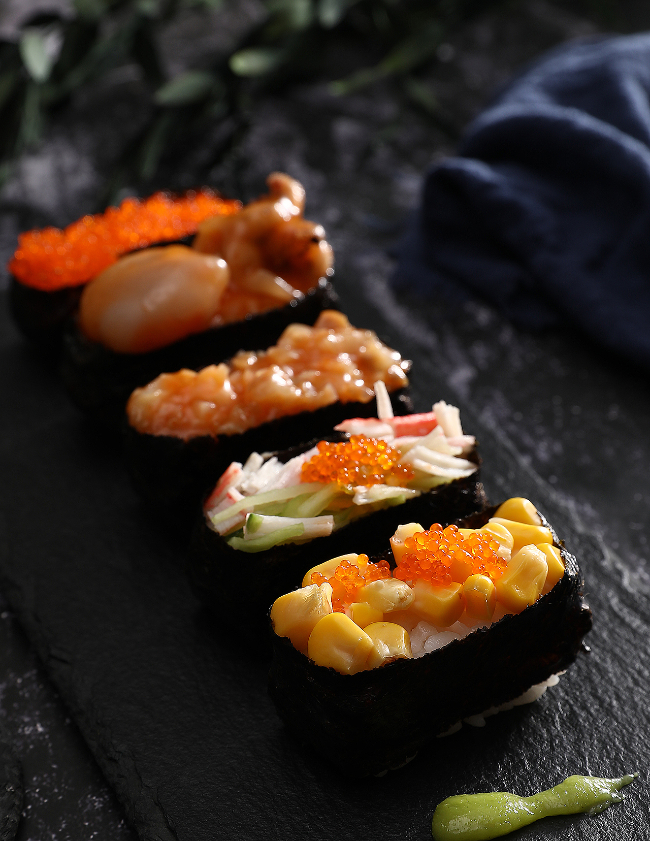 【320期】美食暗色调寿司拍摄教程