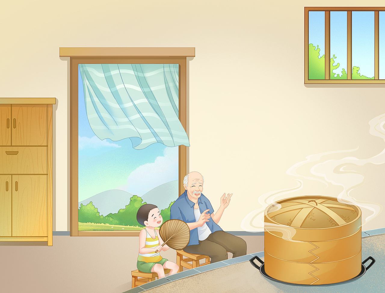 总结去年画过的插画（图ZMjk0NjI2NzY4） - 绘本 - 站酷设计师佳昕He原创素材 - 站酷ZCOOL