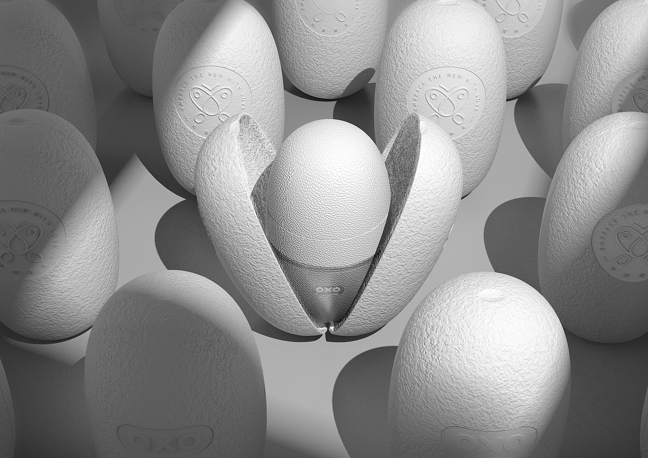 “蚕茧”概念新生儿硅胶奶瓶产品设计（图ZMjUwMTI5NTk2） - 生活用品 - 站酷设计师Carben原创素材 - 站酷ZCOOL