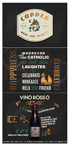 一个酒吧的小黑板