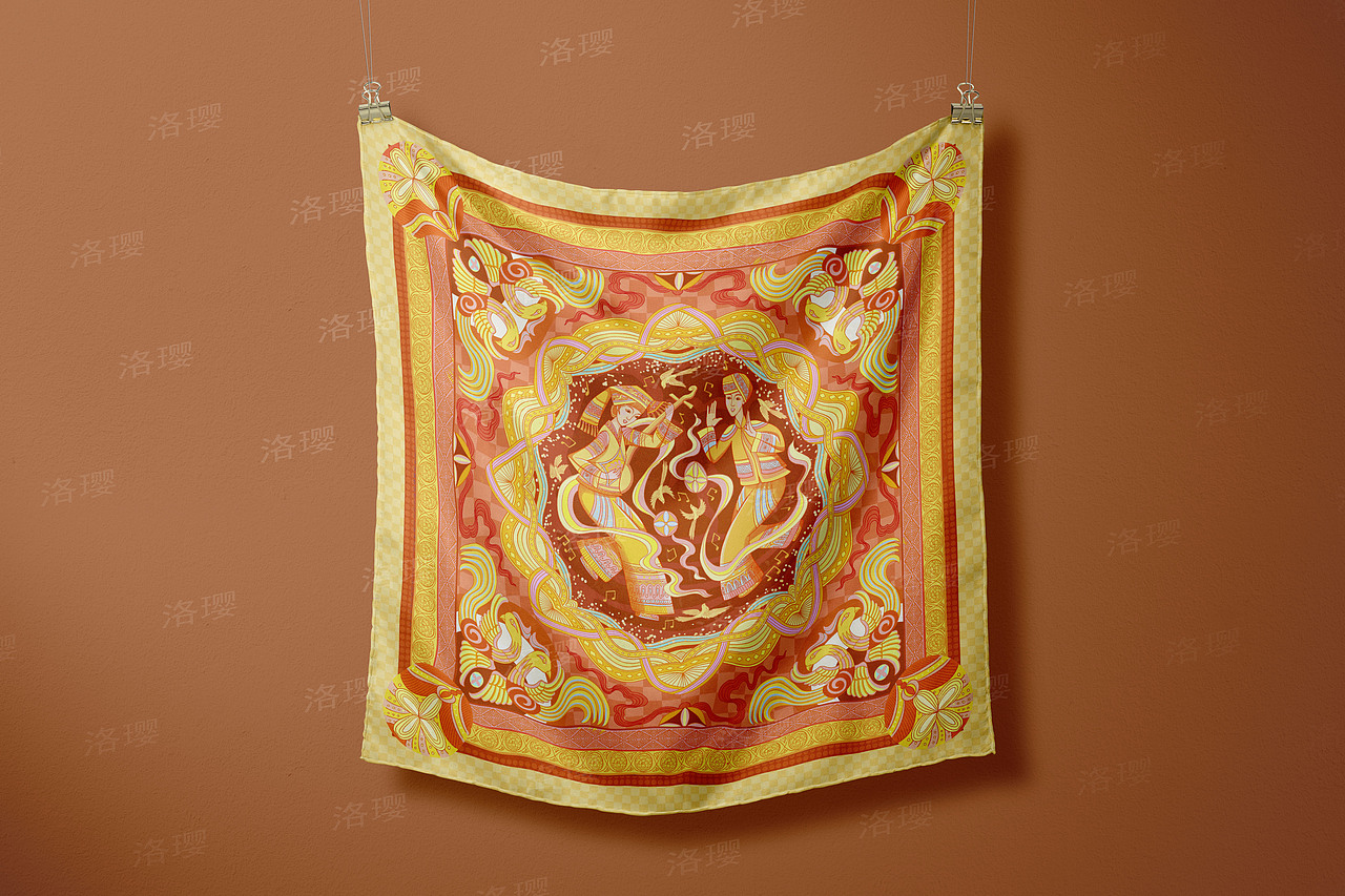 三月三欢乐歌舞（图ZMzc2ODM2ODg4） - 新锐潮流插画 - 站酷设计师洛璎原创素材 - 站酷ZCOOL