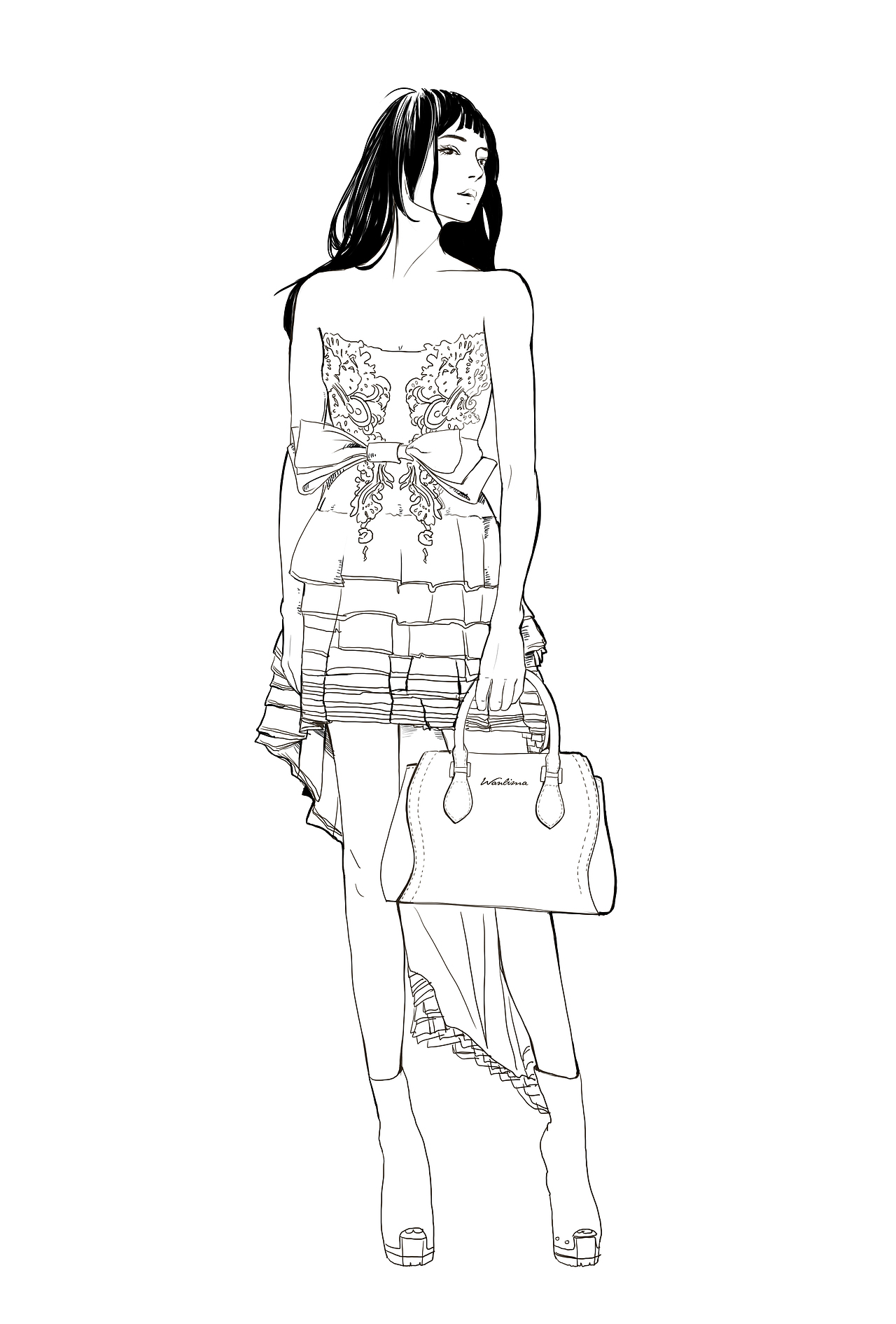 2016春夏卷边女包款（图ZNDI3NTA4OTI=） - 其他工业/产品 - 站酷设计师我信你个鬼哭狼嚎原创素材 - 站酷ZCOOL