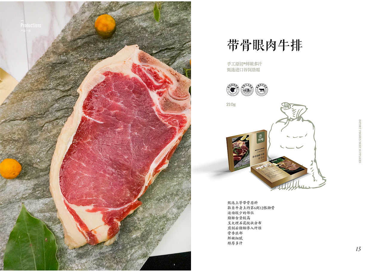 牛排画册设计（图ZMTA4NjY0MTg4） - 书籍/画册 - 站酷设计师Guos7原创素材 - 站酷ZCOOL