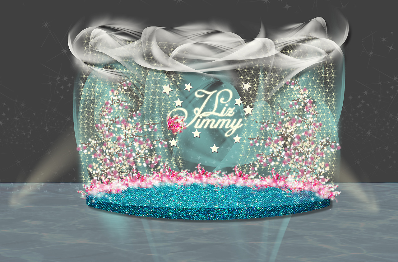 效果图－留影区