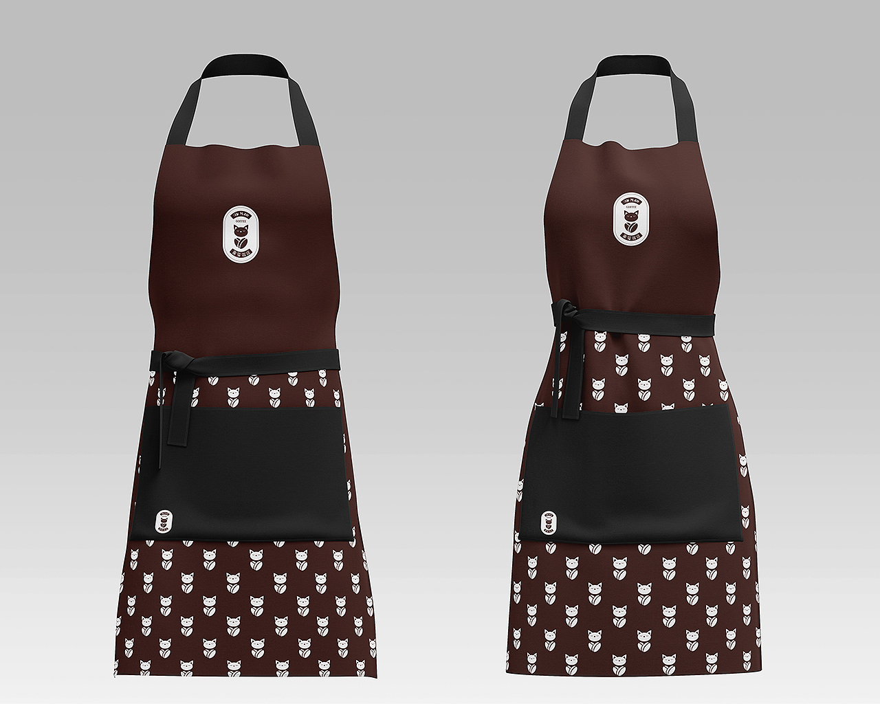 咖啡品牌VI 猫主题咖啡品牌设计