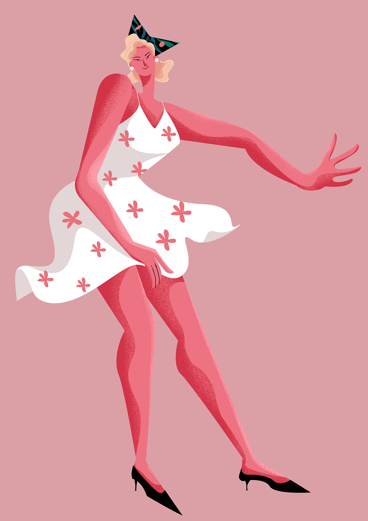 扁平风人物练习