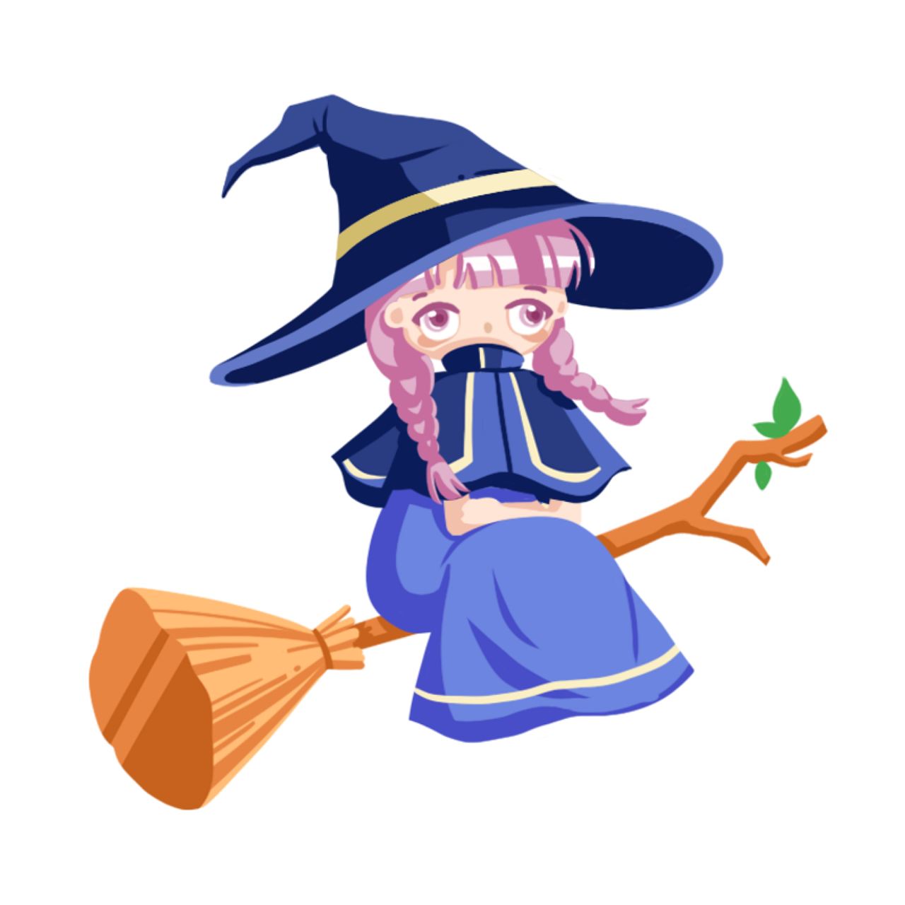 万圣节插画这些卡通形象装扮有点萌