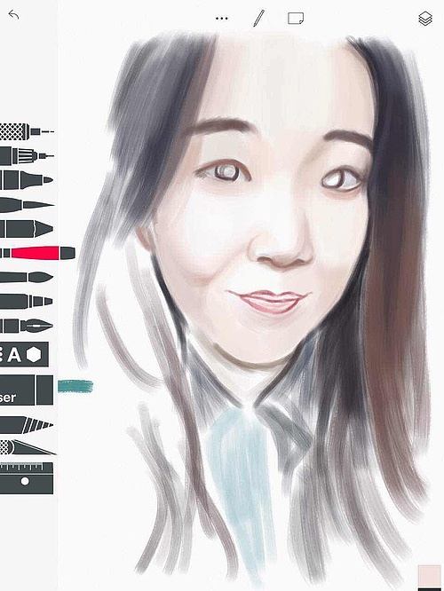 近期用PAD画的作品