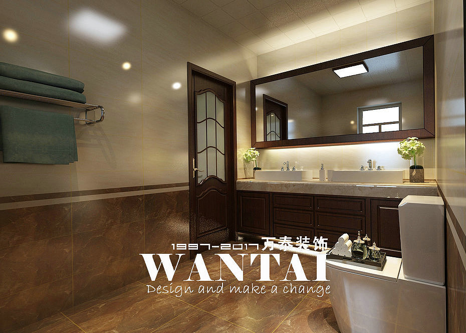 泰安新湖绿园226平复式新古典中式混搭风格装修效果图（图ZODUzMDIwNDQ=） - 建筑/空间 - 站酷设计师泰安小胖装修原创素材 - 站酷ZCOOL