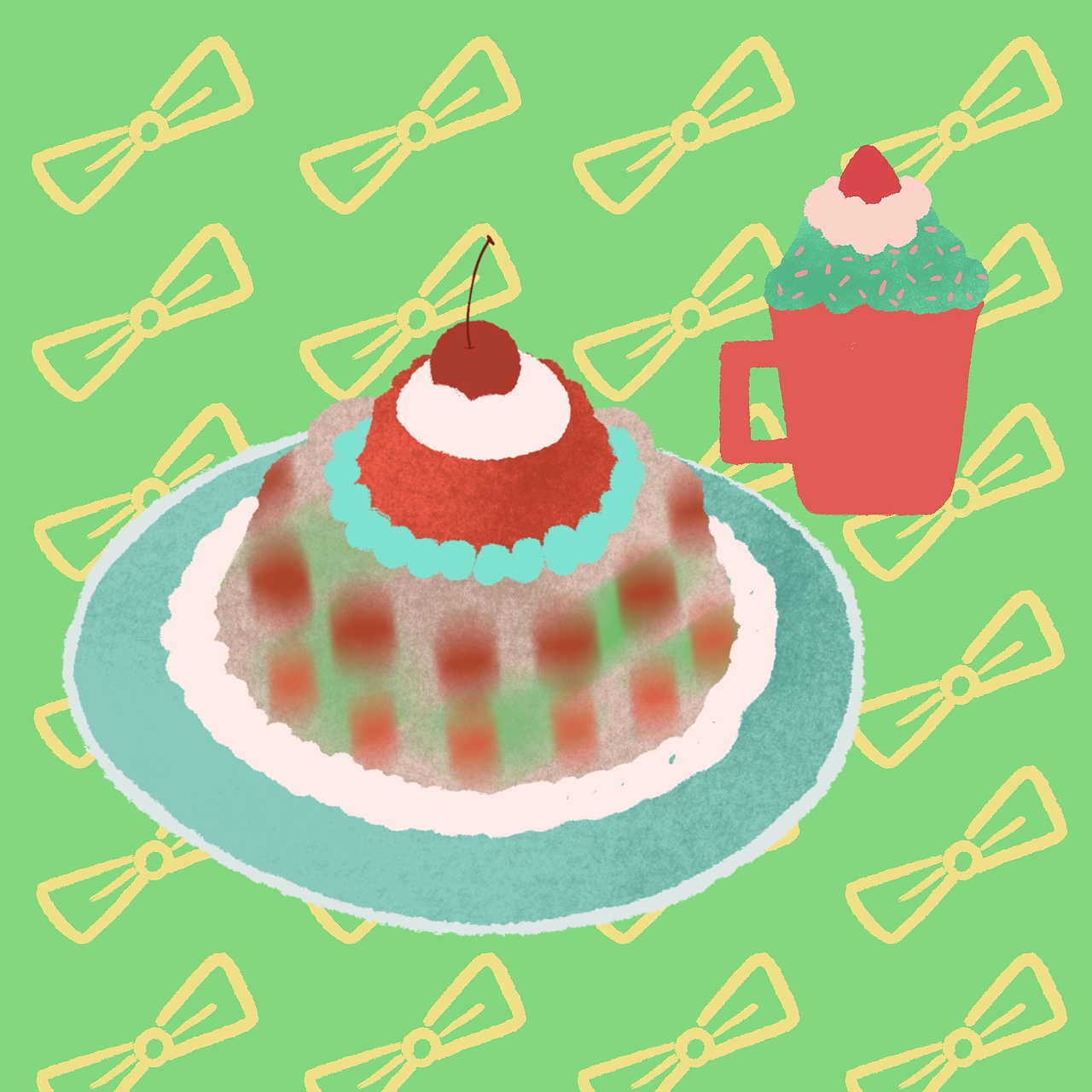 插畫習(xí)作（圖ZMjQ0NDY1NTE2） - 商業(yè)插畫 - 站酷設(shè)計(jì)師做設(shè)計(jì)的Mandy原創(chuàng)素材 - 站酷ZCOOL