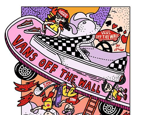 vans艺术家（个人主页-ZMjc5MTIyNTI=） - 商业插画 - 站酷设计师helloErika原创素材 - 站酷ZCOOL