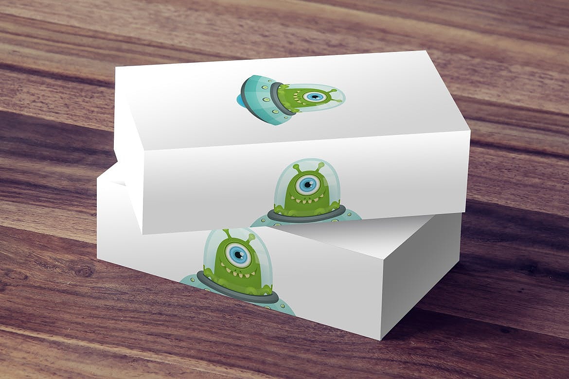 品牌包装盒样机简约包装盒设计VI样机展示模型mockups