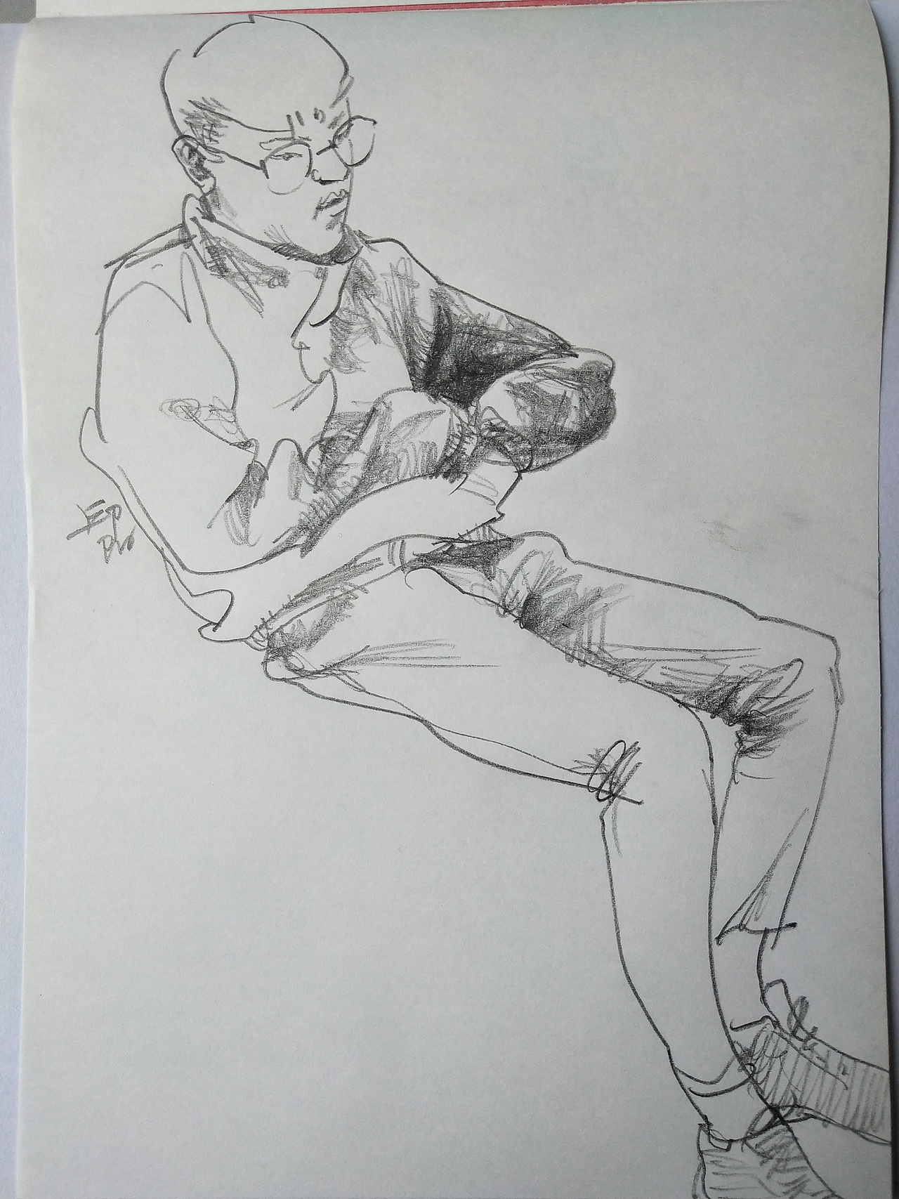 初学画要求准确,后来是生动,再后来是松动