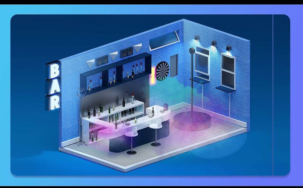 C4D作品集（图ZMTgwMjg0MzY0） - 其他平面 - 站酷设计师比酷比酷原创素材 - 站酷ZCOOL