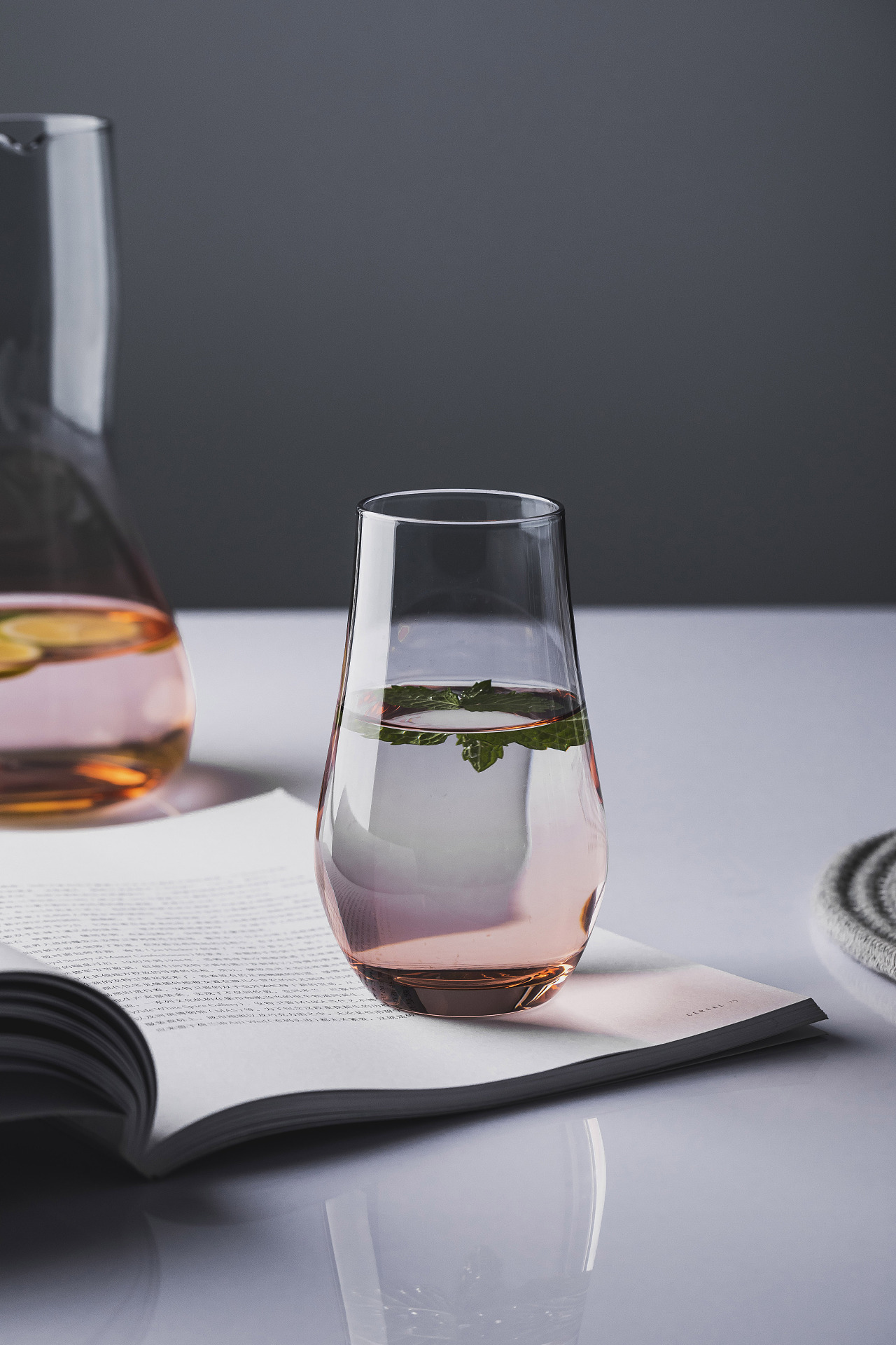 收口渐变色水杯