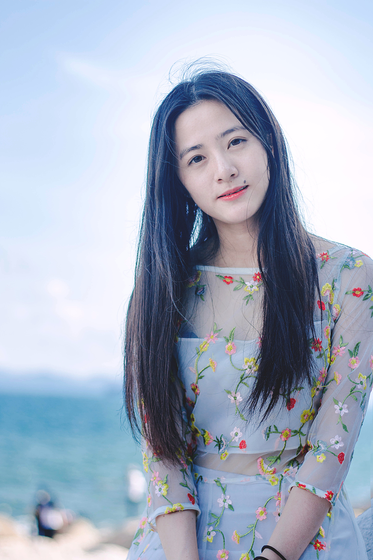 海边 遇 女神系列|摄影|人像|土豆姑娘 - 原创作品 - 站酷 (zcool)