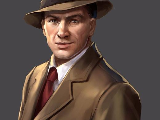 【插画】军事类游戏--NPC立绘