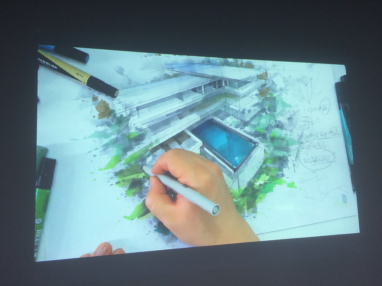 手绘表现免费网课视频授课内容