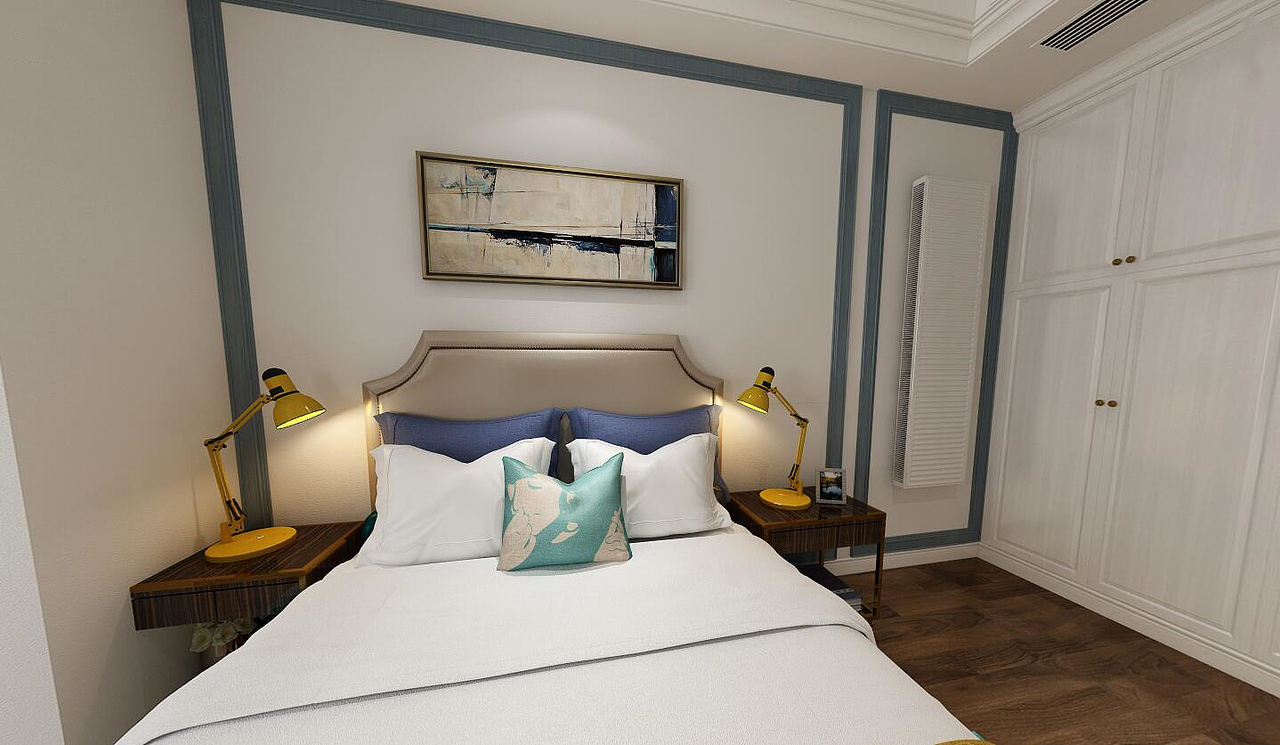 美式混搭风格 儿童房装修设计