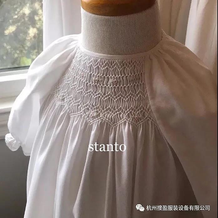 手工打揽smocking图片库