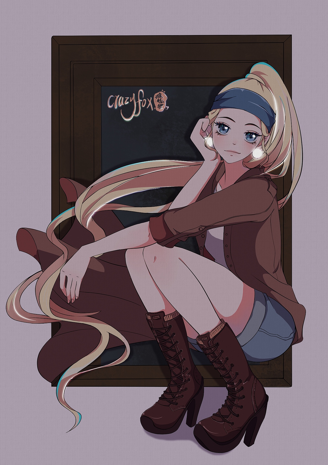 戴珍珠耳环的少女（图ZMjY5Nzk5ODI4） - 商业插画 - 站酷设计师疯狐狸LL原创素材 - 站酷ZCOOL