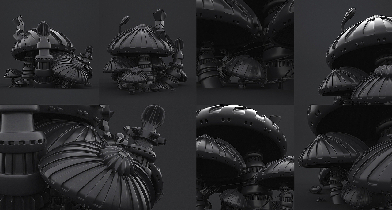 蘑城（图ZMTIxNjAwNjg0） - 其他三维 - 站酷设计师玩索家原创素材 - 站酷ZCOOL