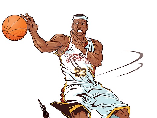 nba插画