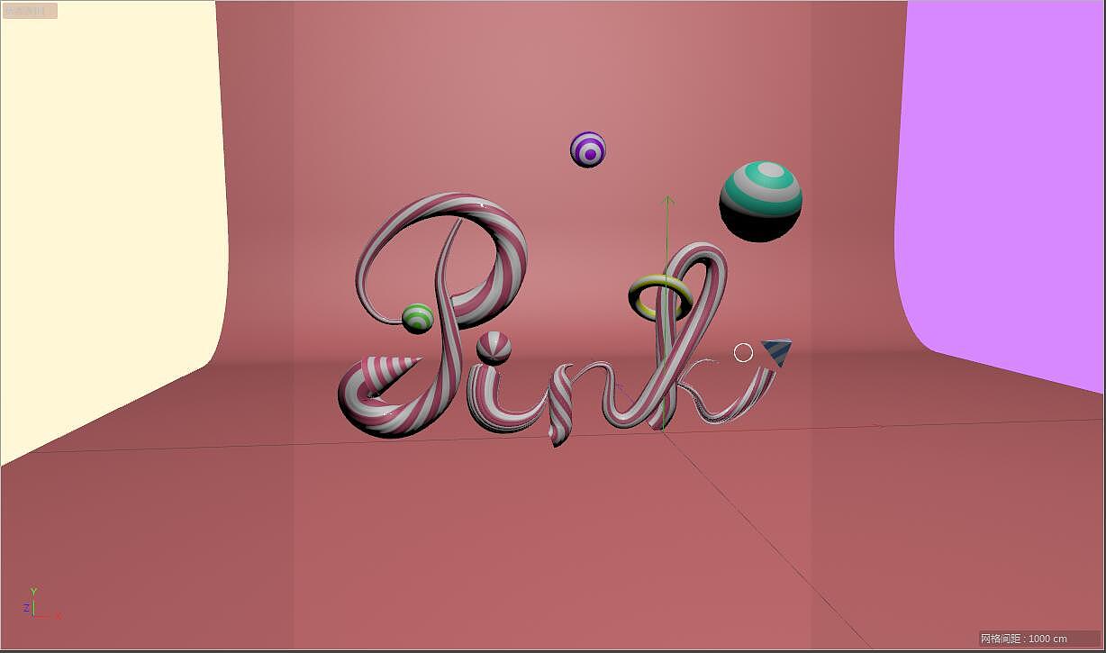 【一周一练】C4D 扫描字体