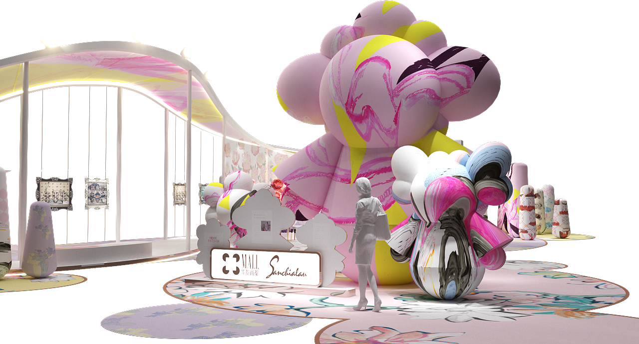 2021年华发商都暑期美陈