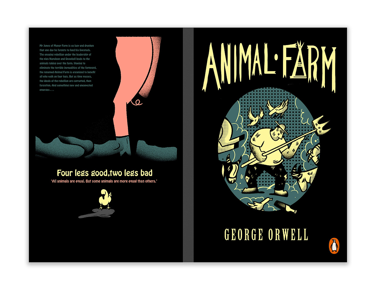 我的封面设计
<br>Pigs in Hiding ?隐藏在人群中的猪